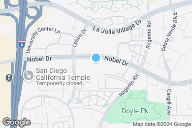 Map image of the property - Veranda La Jolla