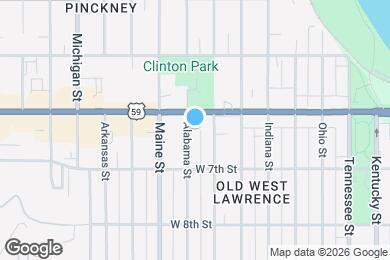 Map image of the property - 614 Alabama St
