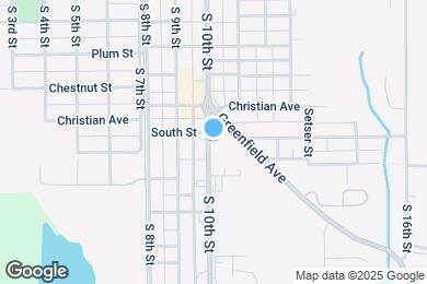 Map image of the property - 1326 S 10th St