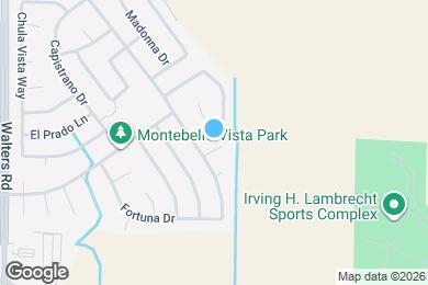 Map image of the property - 1604 Alcazar Ct