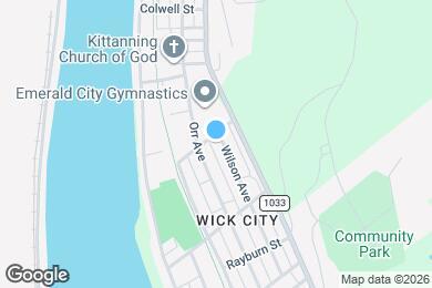 Map image of the property - 1171 Wilson Ave