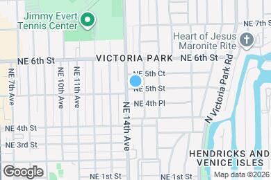 Map image of the property - 1410 NE 5th St