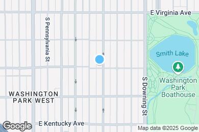 Map image of the property - 691 S Emerson St