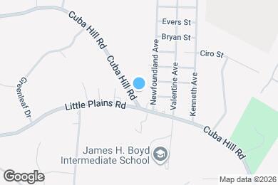 Map image of the property - 265 Cuba Hill Rd