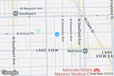 Map image of the property - 3243 N Clifton Ave