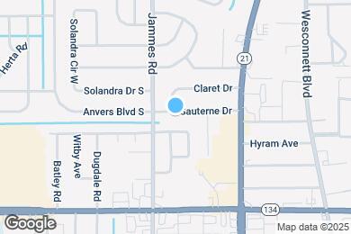 Map image of the property - 6342 Sauterne Dr