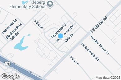 Map image of the property - 1620 Hunterwood Dr