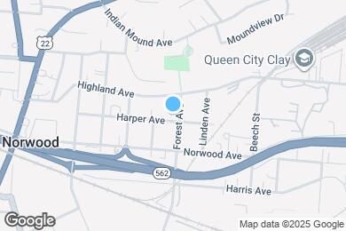 Map image of the property - 2372 Harper Ave