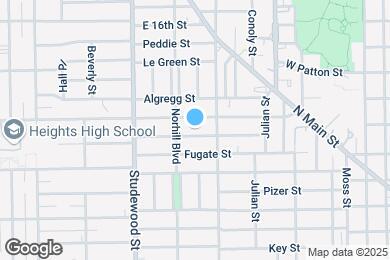 Map image of the property - 1023 W Gardner St