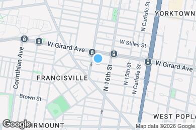 Map image of the property - 1630 Cambridge St