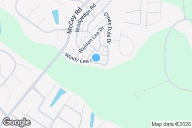 Map image of the property - 13024 Windy Lea Ln