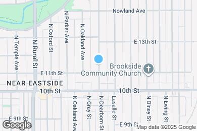 Map image of the property - 1120 N Dearborn St