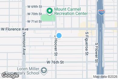Map image of the property - 730 W 73rd St