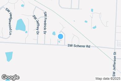 Map image of the property - 1645 SW Shelby Dr