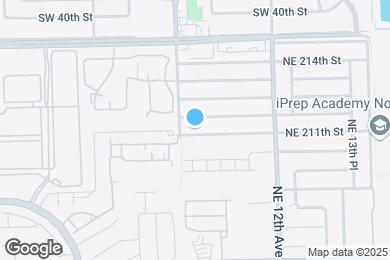 Map image of the property - 1021 NE 211th St