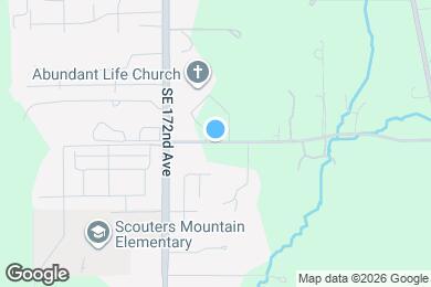 Map image of the property - 17366 SE Hemrich Rd