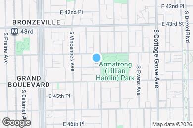 Map image of the property - 4422 S Saint Lawrence Ave