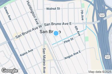 Map image of the property - 724 2nd Ave