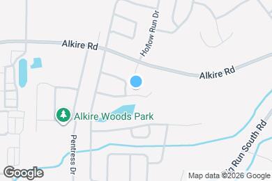 Map image of the property - 3530 Cove Lake Ln