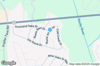 Map image of the property - 1646 Rustic Arch Way