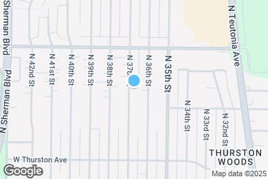 Map image of the property - 5902 N 37th St