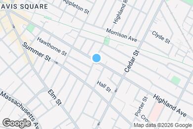 Map image of the property - 320 Highland Ave