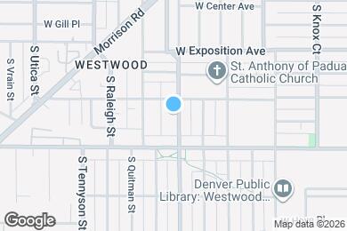Map image of the property - 821 S Patton Ct
