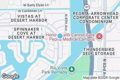Map image of the property - 15006 N 85th Dr