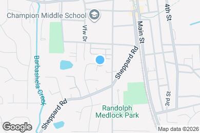 Map image of the property - 887 Sheppard Way