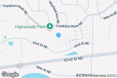 Map image of the property - 12476 43rd St NE