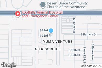 Map image of the property - 12222 E 33rd Pl