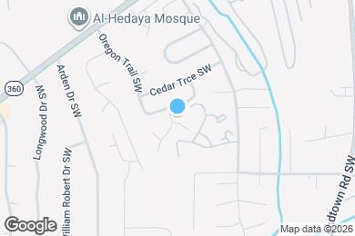 Map image of the property - 1127 Cayman Ln SW