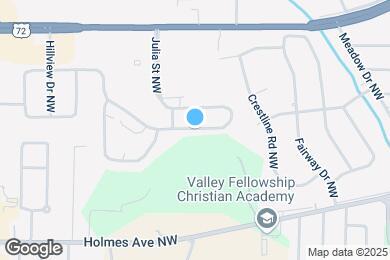 Map image of the property - 900 Julia St NW