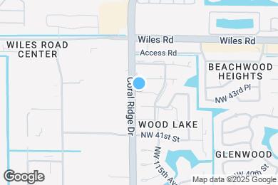 Map image of the property - 11580 NW 43rd Ct