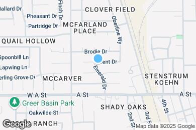 Map image of the property - 84 Trent Dr