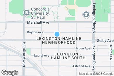 Map image of the property - 1223 Selby Ave