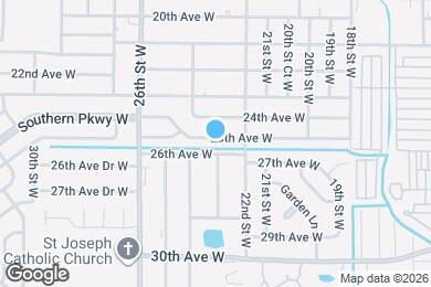 Map image of the property - 2219 25th Ave W