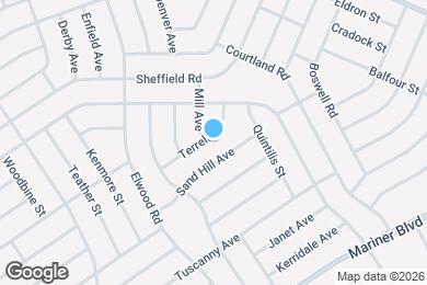 Map image of the property - 11370 Terrell Rd