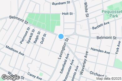 Map image of the property - 356 Lexington St