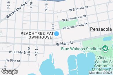 Map image of the property - 714 W Zarragossa St