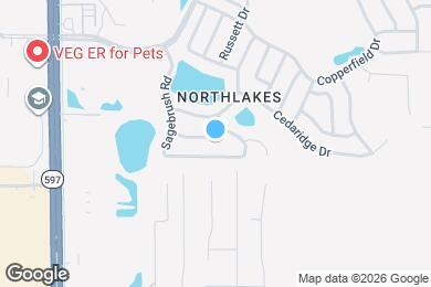Map image of the property - 3208 Saddlebrook Ave
