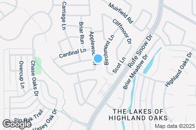 Map image of the property - 1483 Applewood Dr