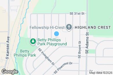 Map image of the property - 3301 SE Emerson St