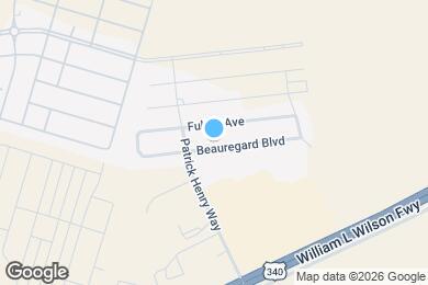 Map image of the property - 151 Beauregard Blvd