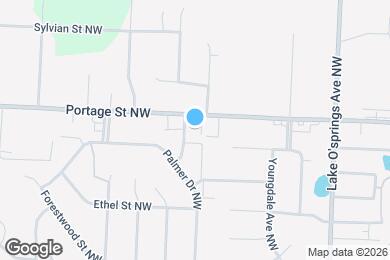 Map image of the property - 6300 Portage St NW