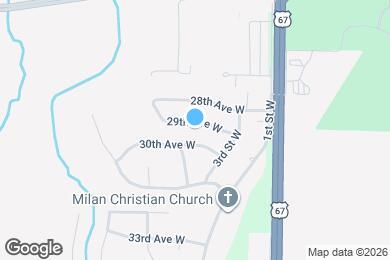 Map image of the property - 408 29th Ave W