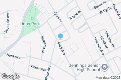 Map image of the property - 8805 Tyrell Dr