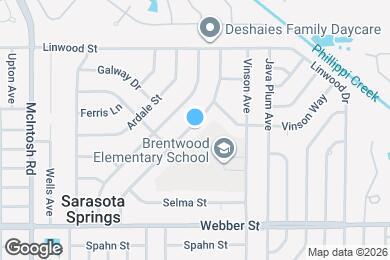 Map image of the property - 2319 Stratford Dr