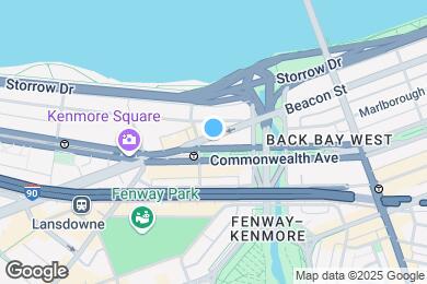 Map image of the property - 493-495 Commonwealth Ave.