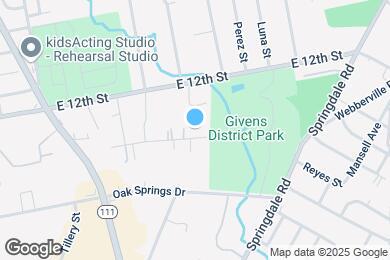 Map image of the property - 3608 Pennsylvania Ave